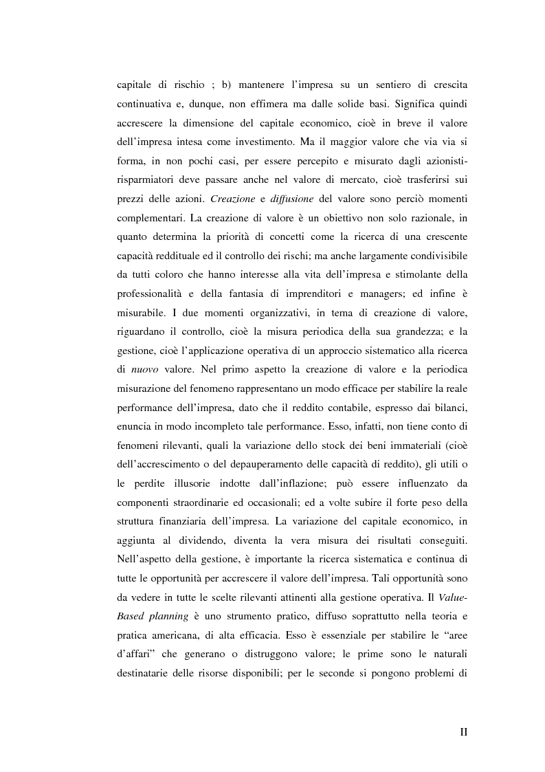 Anteprima della tesi: Creazione di Valore nel Settore delle Acque Minerali: il caso San Benedetto S.P.A., Pagina 2
