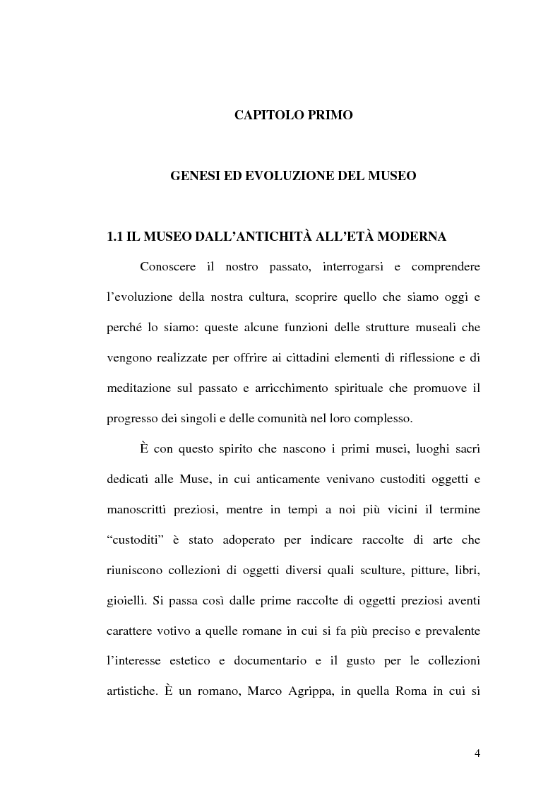 Anteprima della tesi: Il museo come spazio di comunicazione: El Museo Nacional Centro de Arte Reina Sofia di Madrid, Pagina 4