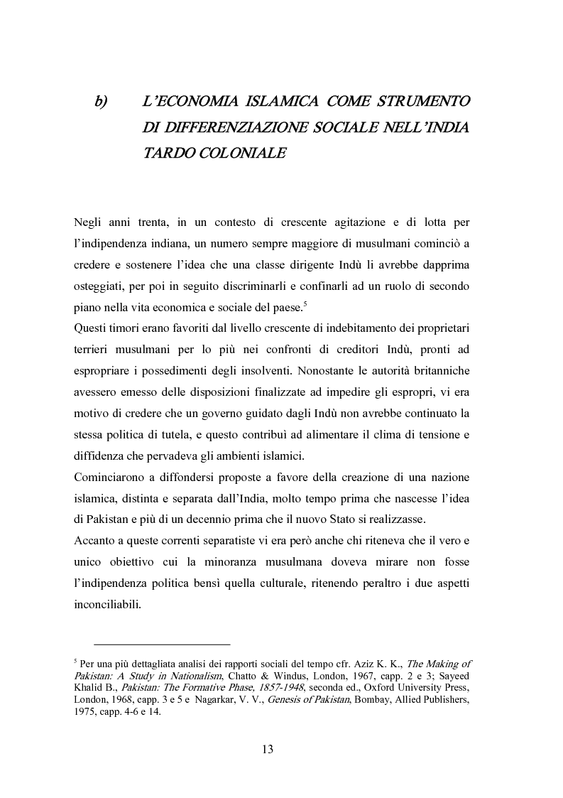 Anteprima della tesi: Il modello economico islamico Aspetti socio-economici ed etici, Pagina 13