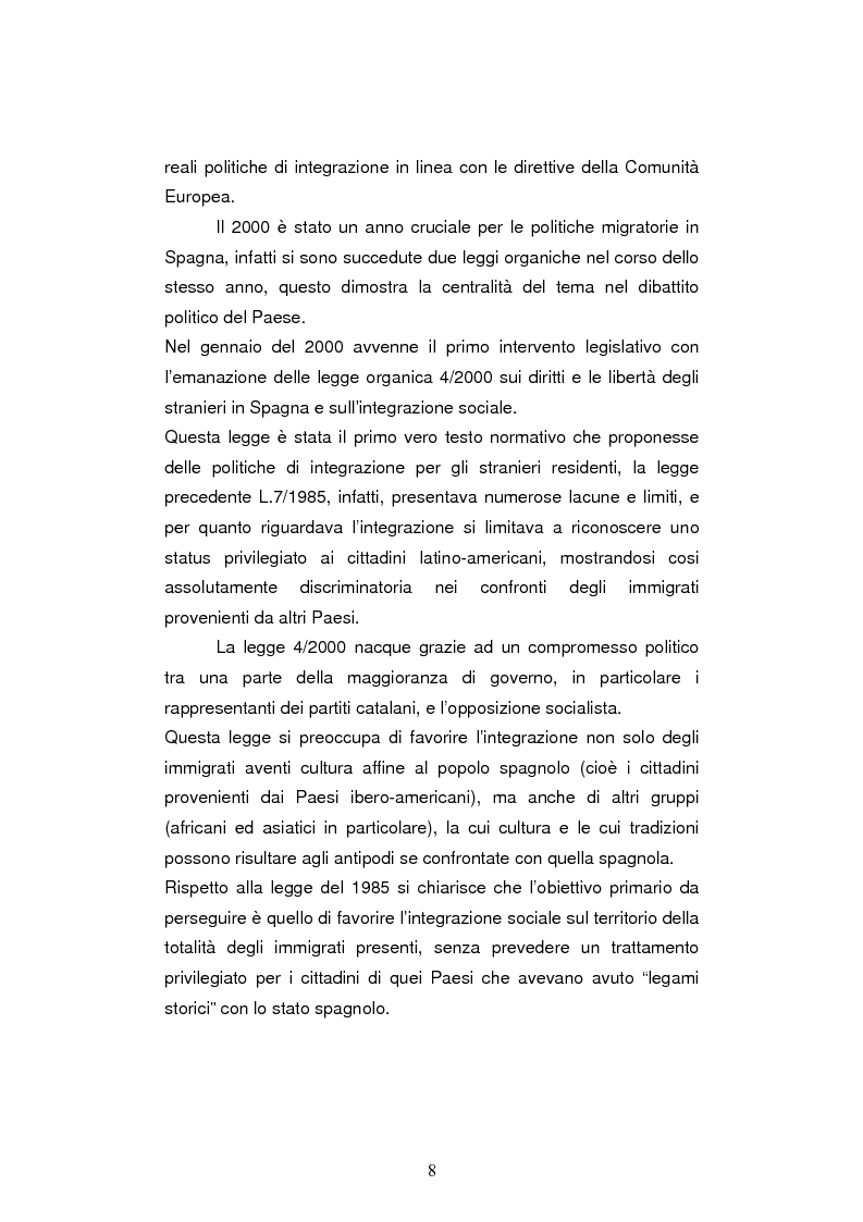 Anteprima della tesi: Le leggi sull'immigrazione e l'integrazione dei musulmani in spagna nella seconda metà del XX secolo, Pagina 6