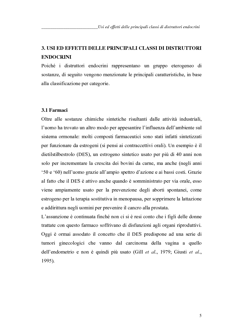 Anteprima della tesi: Alchilfenoli e metalli pesanti ad attività endocrino-mometica: possibili interazioni, Pagina 5