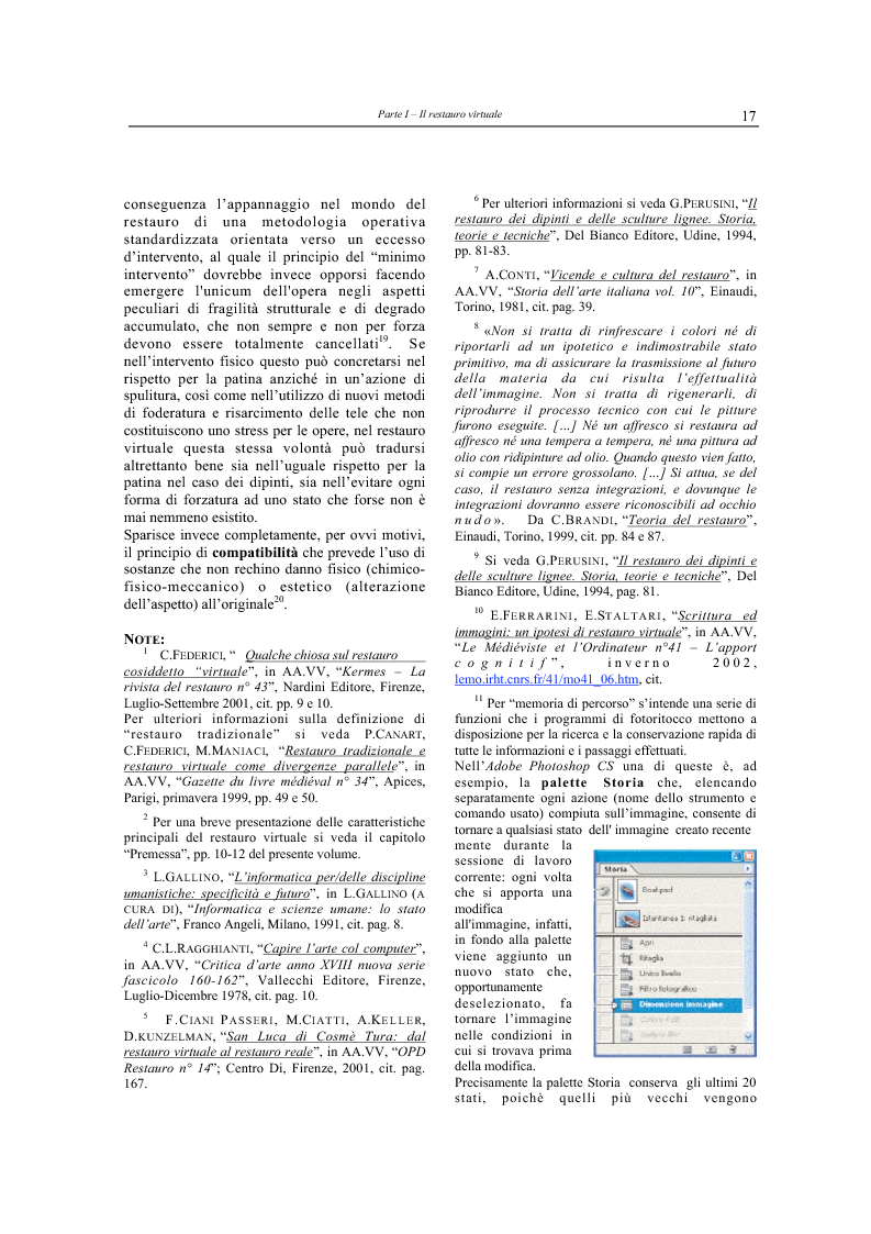 Anteprima della tesi: Il restauro virtuale, Pagina 12
