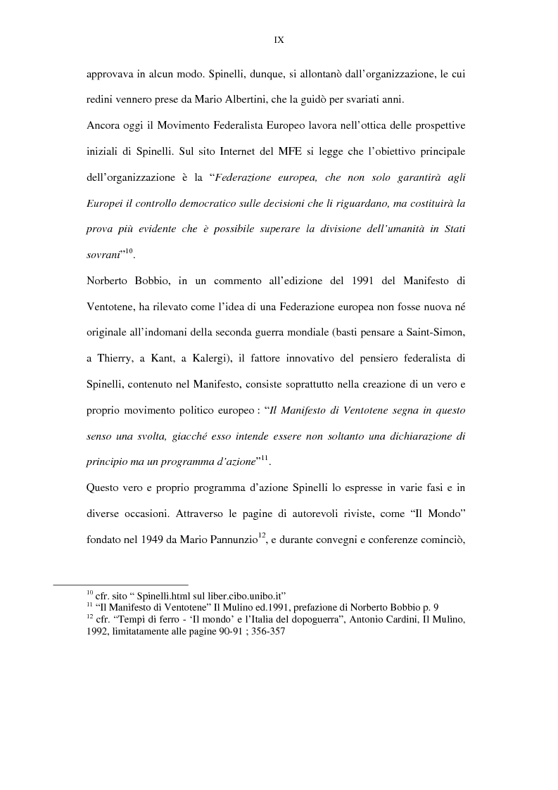 Anteprima della tesi: La lunga battaglia di Altiero Spinelli e del Club del Coccodrillo, Pagina 6
