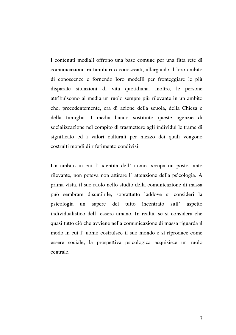 Anteprima della tesi: Strategie interpretative per la costruzione sociale della telerealtà, Pagina 7