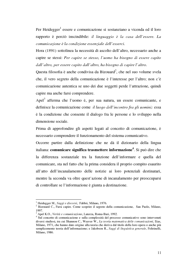 Anteprima della tesi: La comunicazione pubblicitaria delle imprese di servizi, Pagina 7
