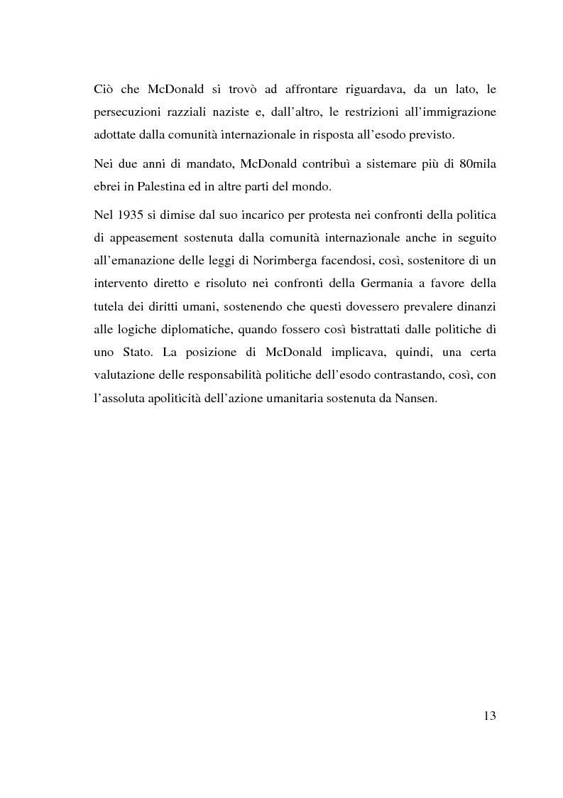 Anteprima della tesi: I beneficiari dell'attività dell'Alto Commissariato delle Nazioni Unite per i Rifugiati., Pagina 7