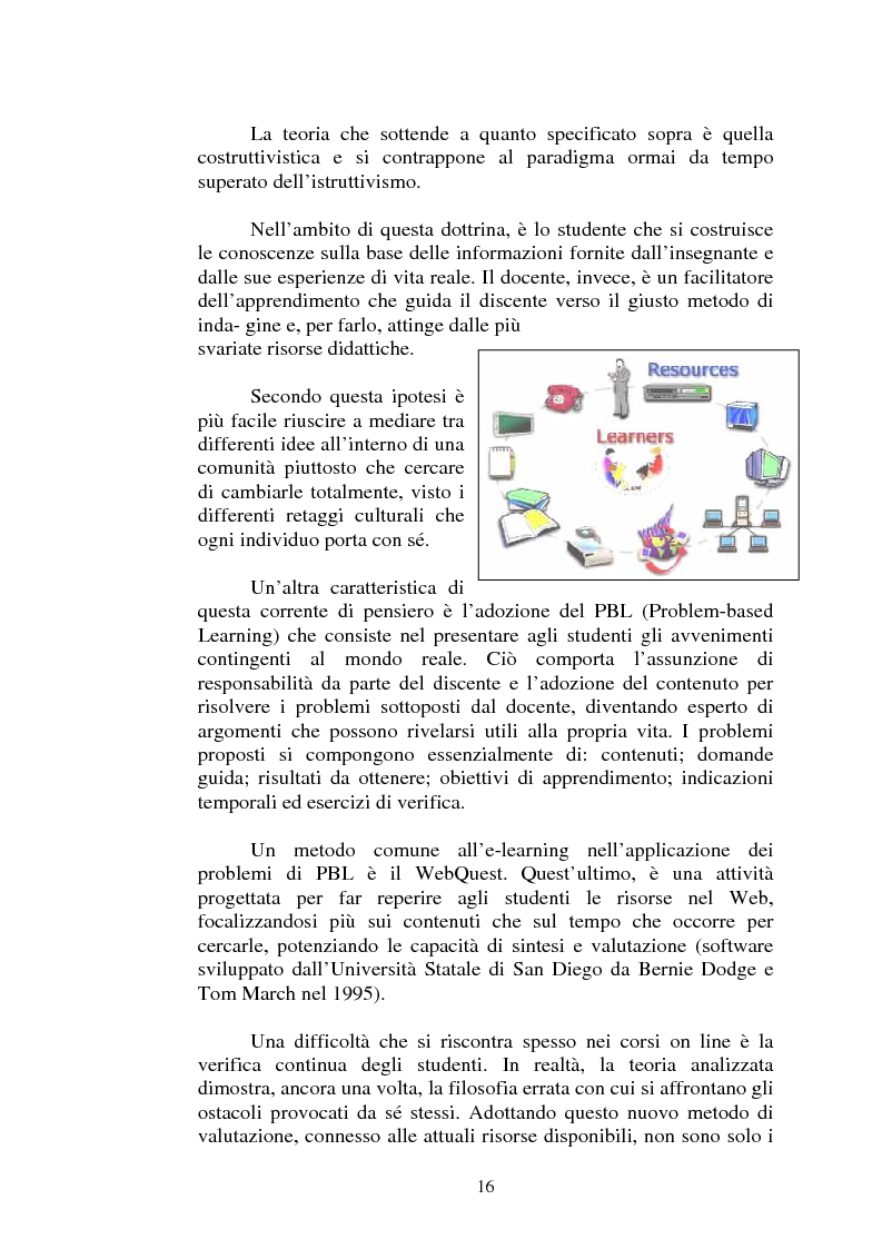 Estratto dalla tesi: I servizi di e-learning distribuiti su reti WiFi