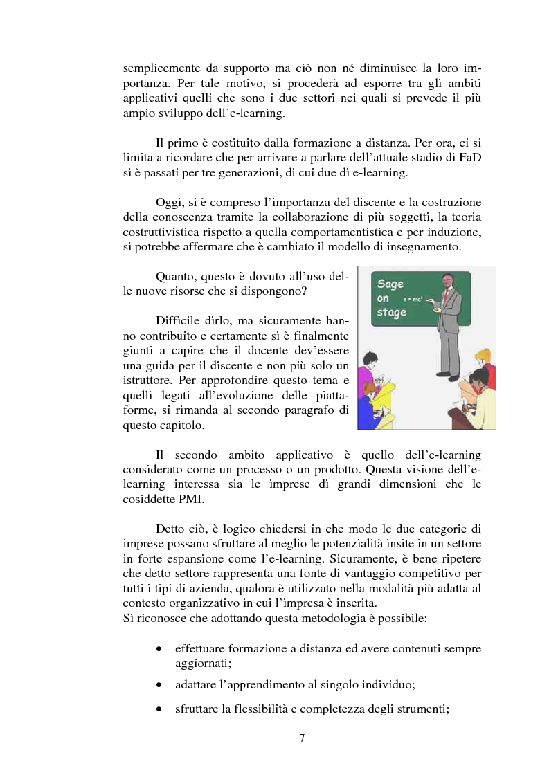 Anteprima della tesi: I servizi di e-learning distribuiti su reti WiFi, Pagina 4