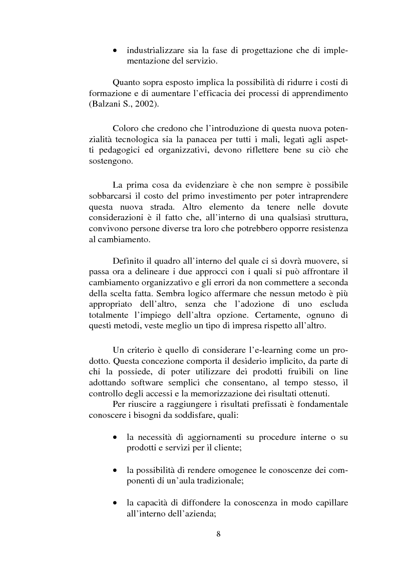 Anteprima della tesi: I servizi di e-learning distribuiti su reti WiFi, Pagina 5