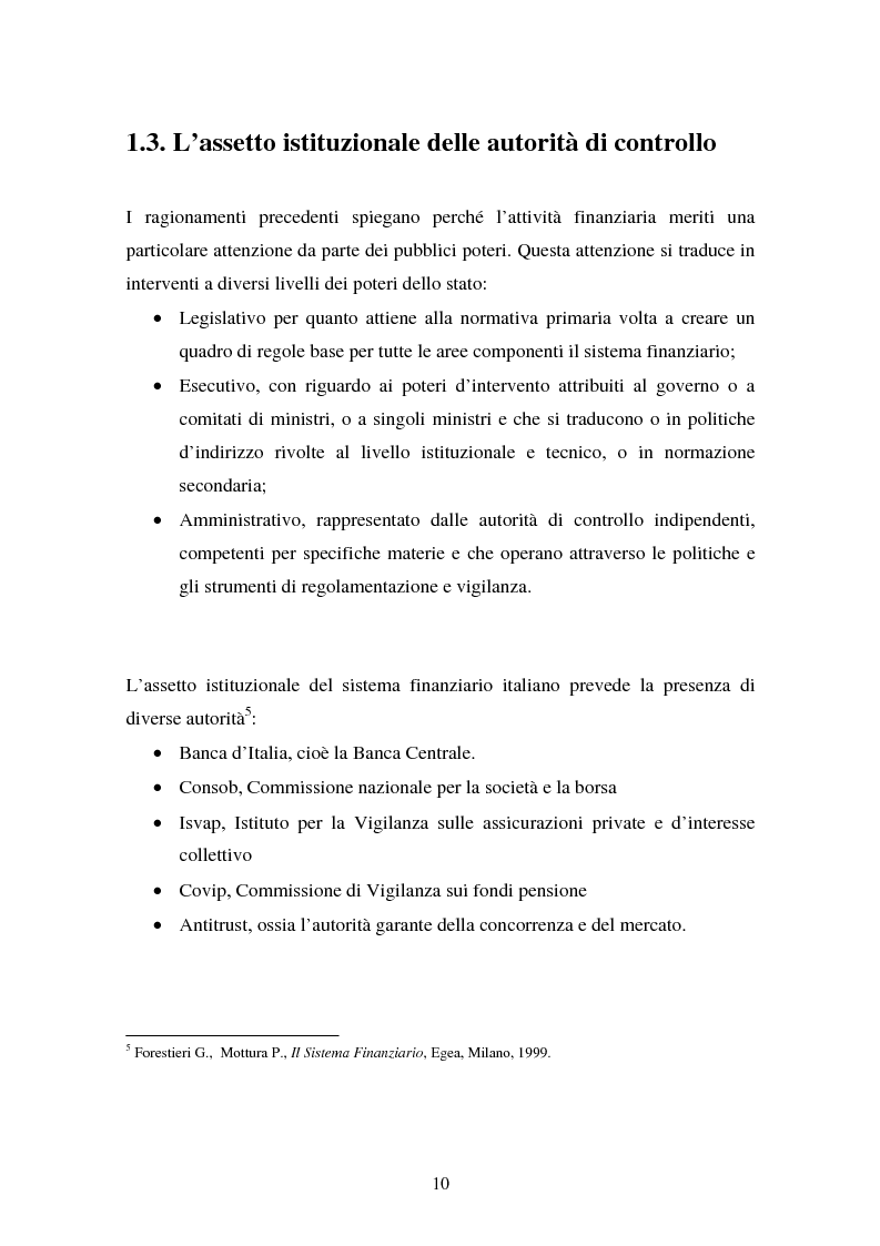 Anteprima della tesi: Il fallimento del sistema dei controlli interni ed esterni nel caso Parmalat, Pagina 10