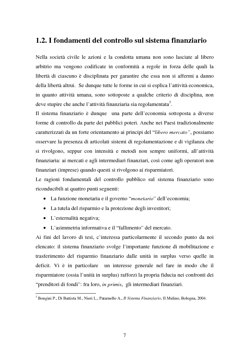 Anteprima della tesi: Il fallimento del sistema dei controlli interni ed esterni nel caso Parmalat, Pagina 7