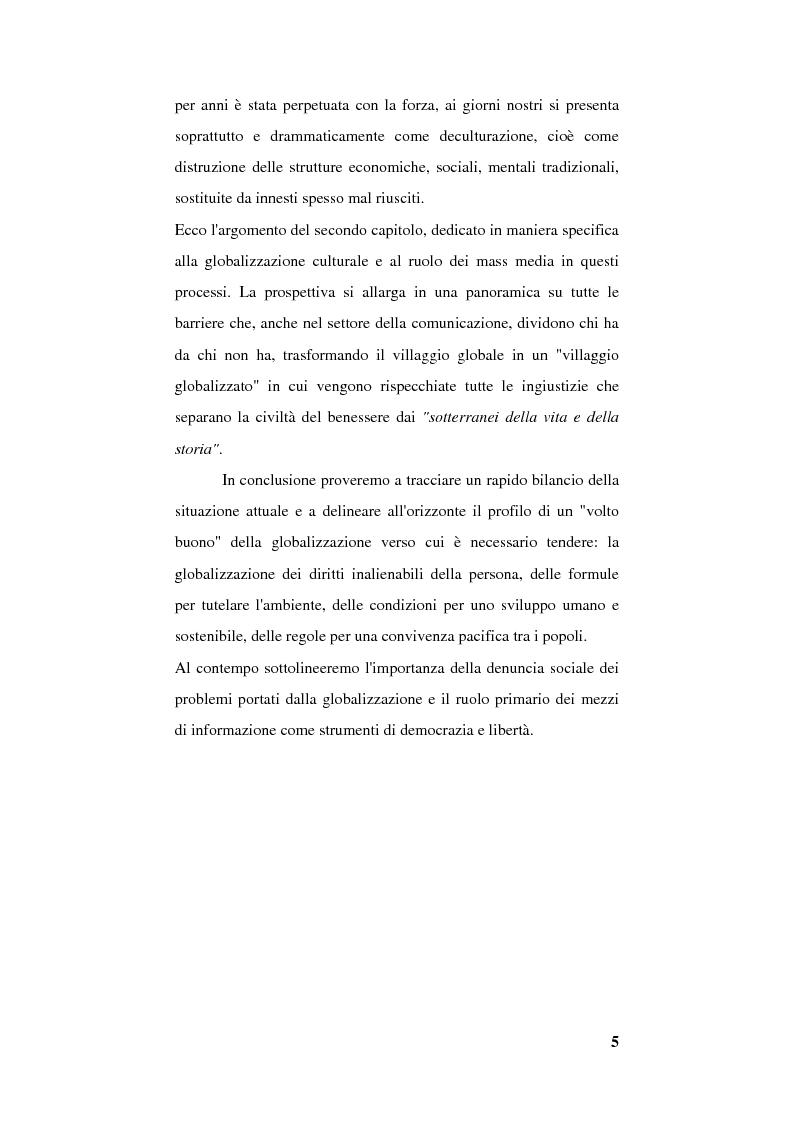 Anteprima della tesi: Globalizzazione e occidentalizzazione del mondo. Problemi e interpretazioni, Pagina 3