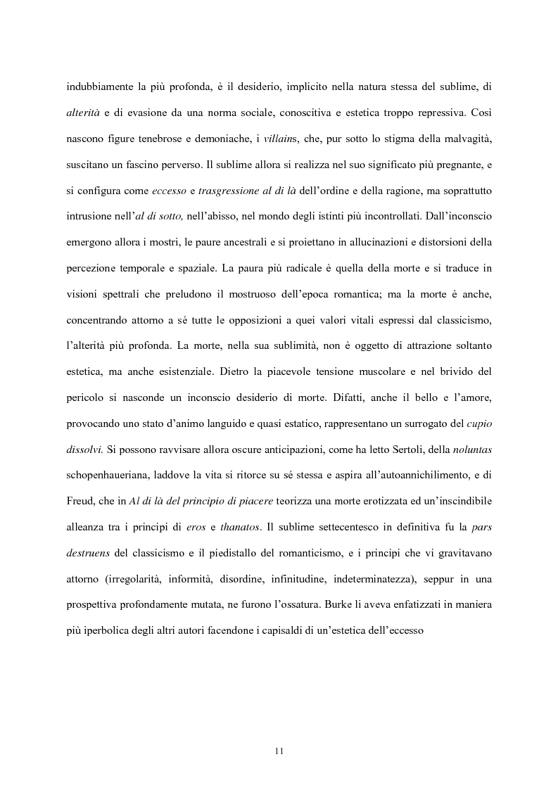 Anteprima della tesi: Burke e il sublime nella prima metà del 'Settecento inglese, Pagina 10