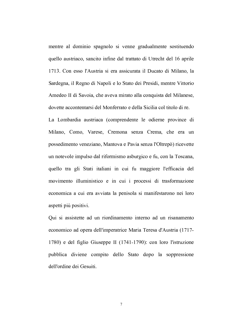 Anteprima della tesi: Il Caffè: discorsi di carattere etico-sociale, Pagina 3