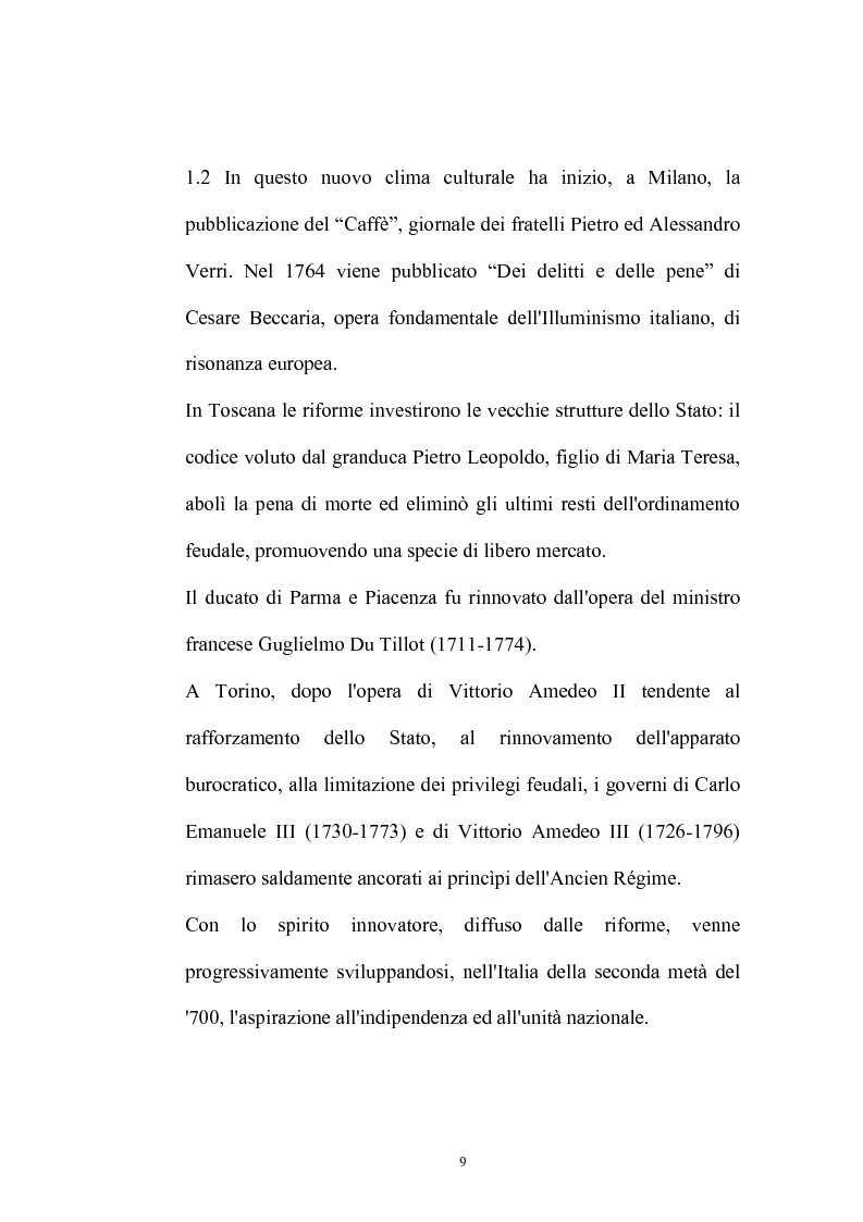 Anteprima della tesi: Il Caffè: discorsi di carattere etico-sociale, Pagina 5