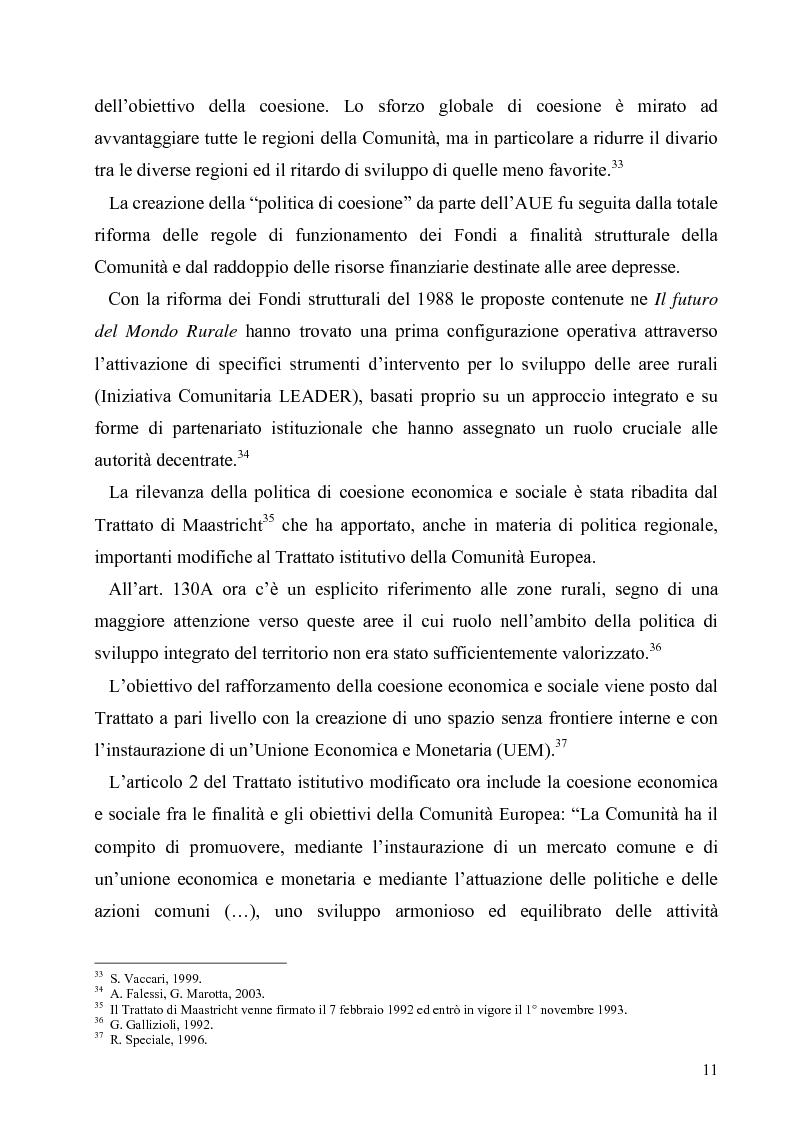 Anteprima della tesi: I Fondi Strutturali europei nel centro Italia. Un caso nella Regione Lazio., Pagina 10
