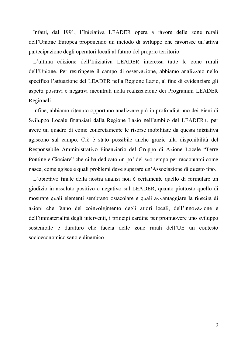 Anteprima della tesi: I Fondi Strutturali europei nel centro Italia. Un caso nella Regione Lazio., Pagina 2