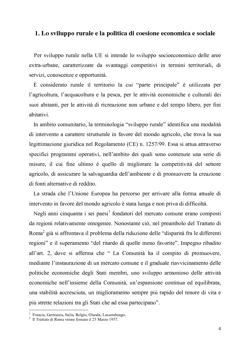 Anteprima della tesi: I Fondi Strutturali europei nel centro Italia. Un caso nella Regione Lazio., Pagina 3