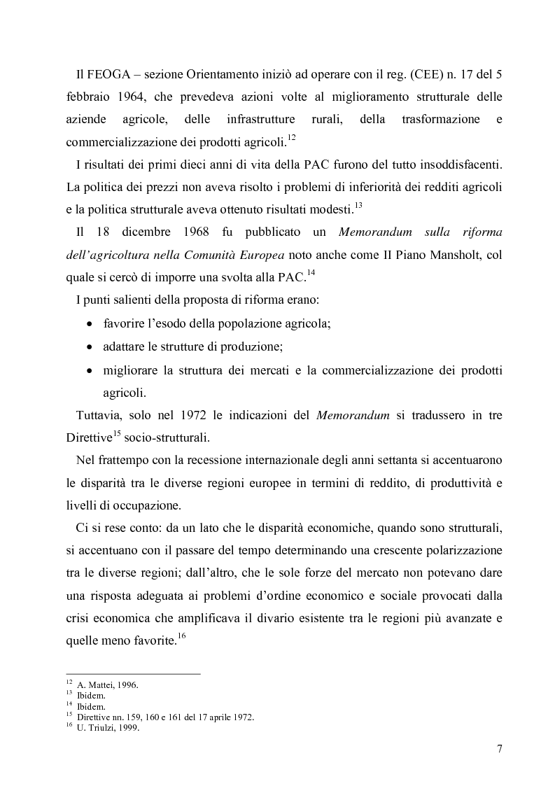 Anteprima della tesi: I Fondi Strutturali europei nel centro Italia. Un caso nella Regione Lazio., Pagina 6