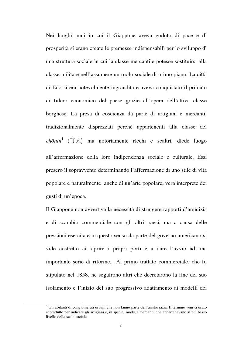 Anteprima della tesi: Il Giapponismo in Aubrey Beardsley, Pagina 2