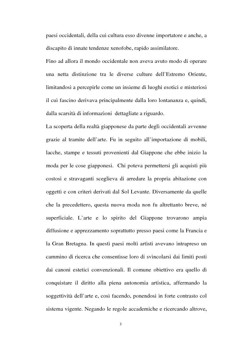 Anteprima della tesi: Il Giapponismo in Aubrey Beardsley, Pagina 3