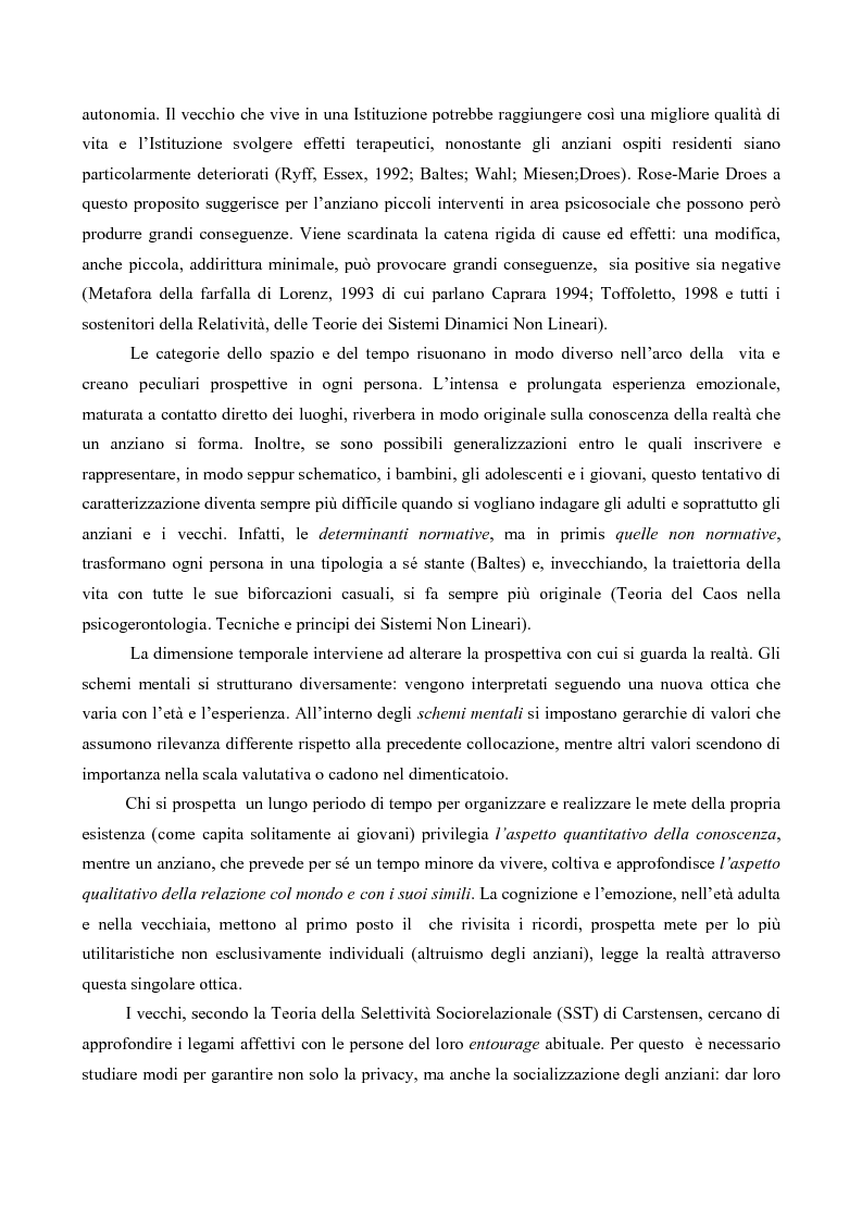 Anteprima della tesi: Attaccamento ai luoghi negli anziani, Pagina 5