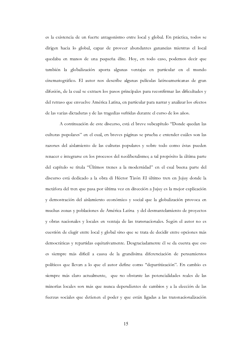 Anteprima della tesi: Anàlisis, comentario y traducciòn de "Latinoamericanos buscando lugar en este siglo" de Néstor Garcìa Canclini, Pagina 14