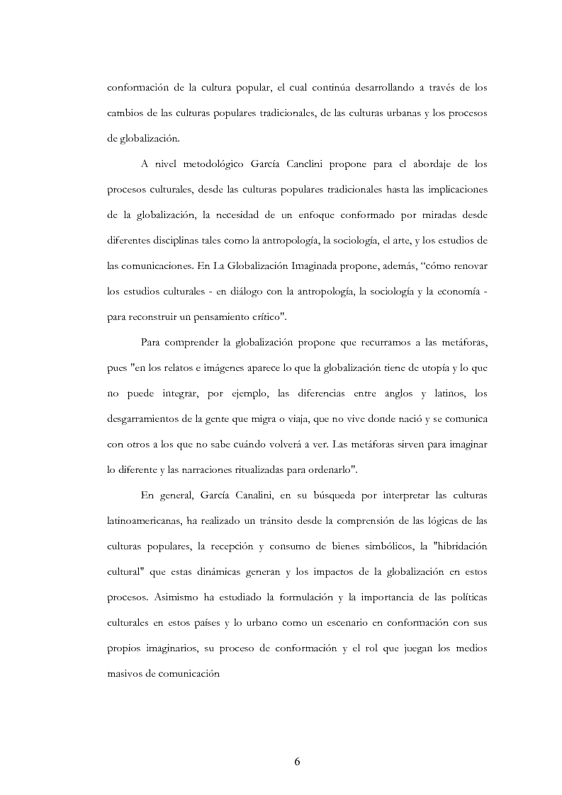 Anteprima della tesi: Anàlisis, comentario y traducciòn de "Latinoamericanos buscando lugar en este siglo" de Néstor Garcìa Canclini, Pagina 5