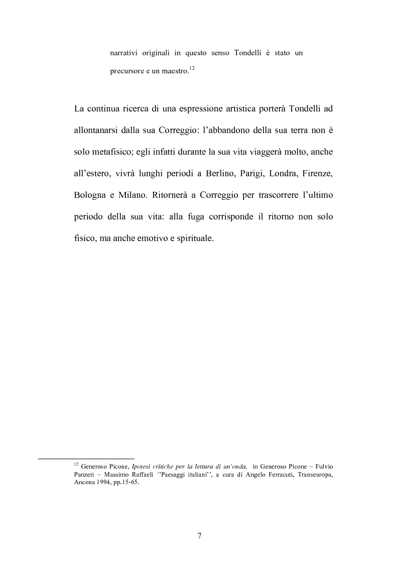 Anteprima della tesi: Un testo contro la solitudine. Pier Vittorio Tondelli scrittore postmoderno., Pagina 7