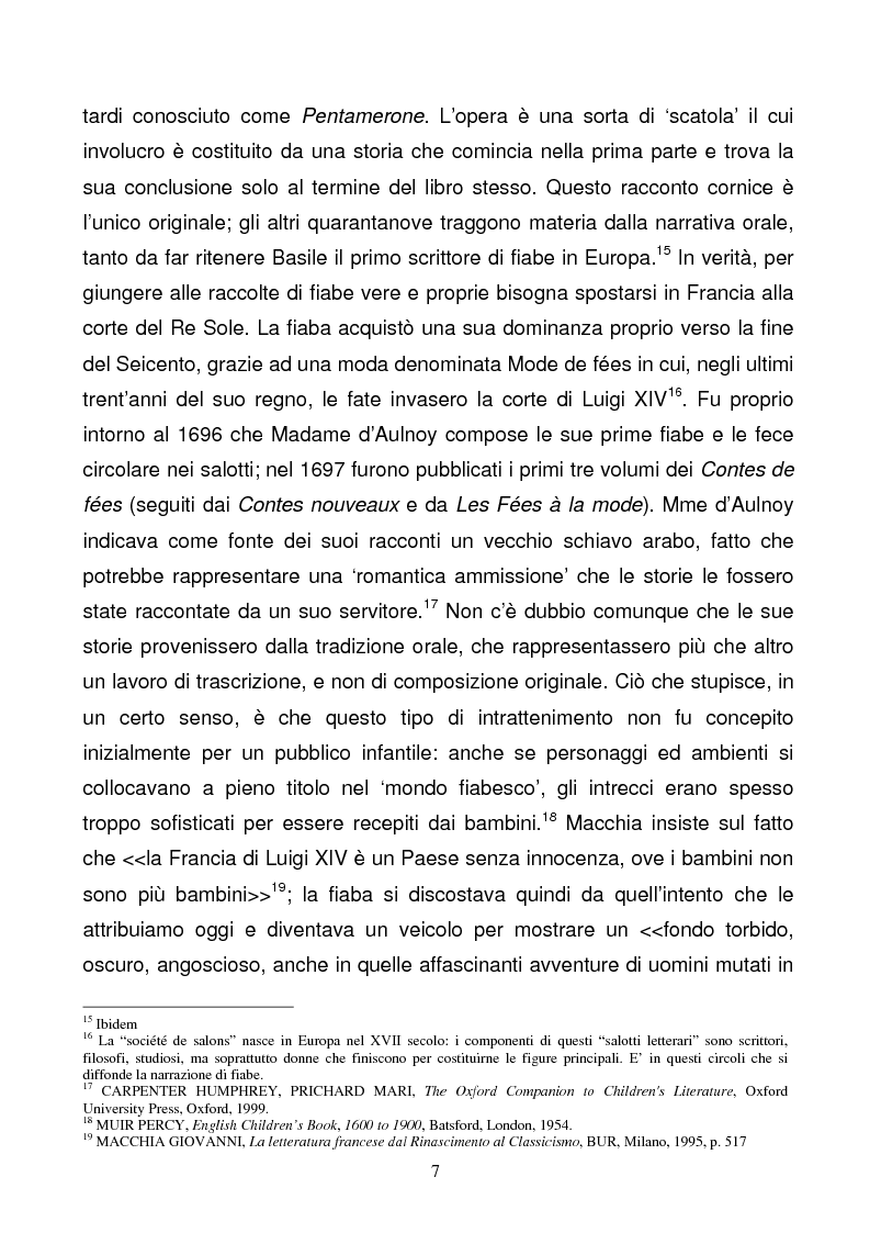 Anteprima della tesi: Tra due mondi: dalla fiaba popolare alle riscritture di Angela Carter in The Bloody Chamber and Other Stories, Pagina 7