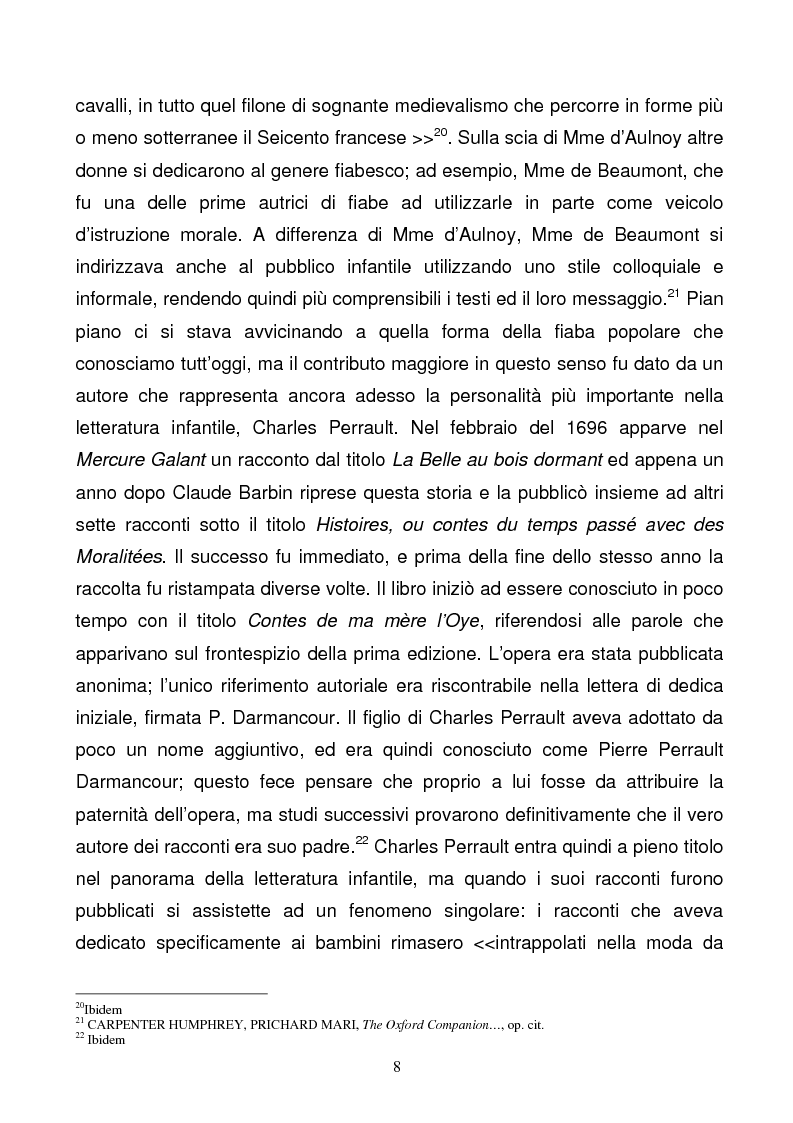 Anteprima della tesi: Tra due mondi: dalla fiaba popolare alle riscritture di Angela Carter in The Bloody Chamber and Other Stories, Pagina 8