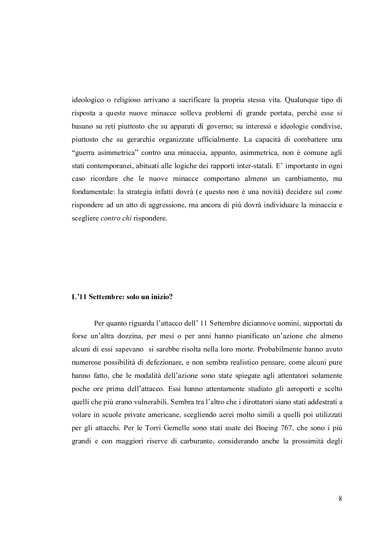 Anteprima della tesi: Il National Security Strategy 2002: Una nuova Grand Strategy americana?, Pagina 5