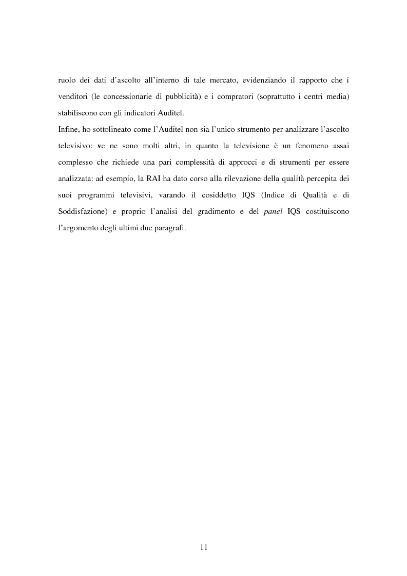 Anteprima della tesi: Costruzione dei palinsesti e marketing televisivo, Pagina 11