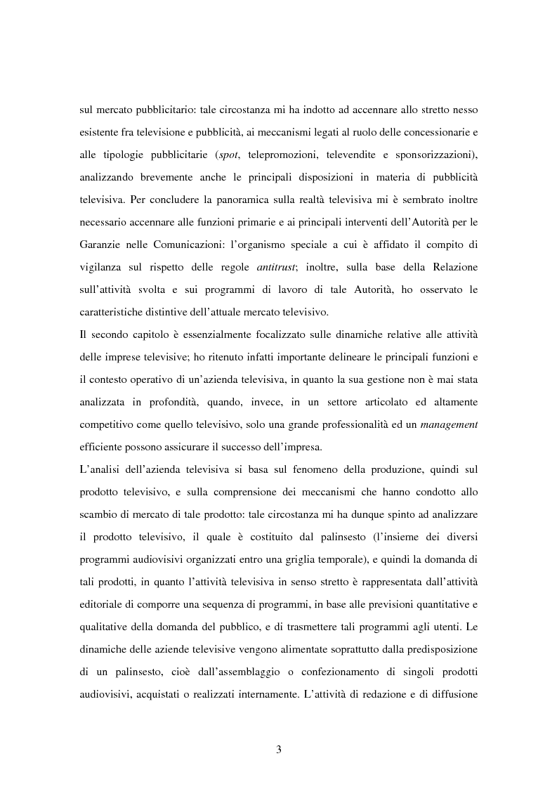 Anteprima della tesi: Costruzione dei palinsesti e marketing televisivo, Pagina 3