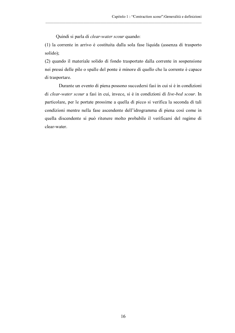 Anteprima della tesi: Indagine sperimentale sull'evoluzione morfologica di un alveo fluviale soggetto a restringimento, Pagina 12