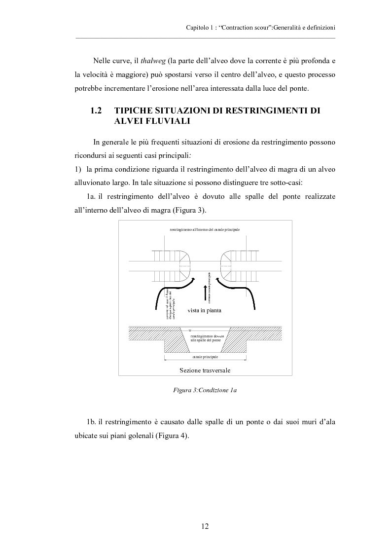 Anteprima della tesi: Indagine sperimentale sull'evoluzione morfologica di un alveo fluviale soggetto a restringimento, Pagina 8
