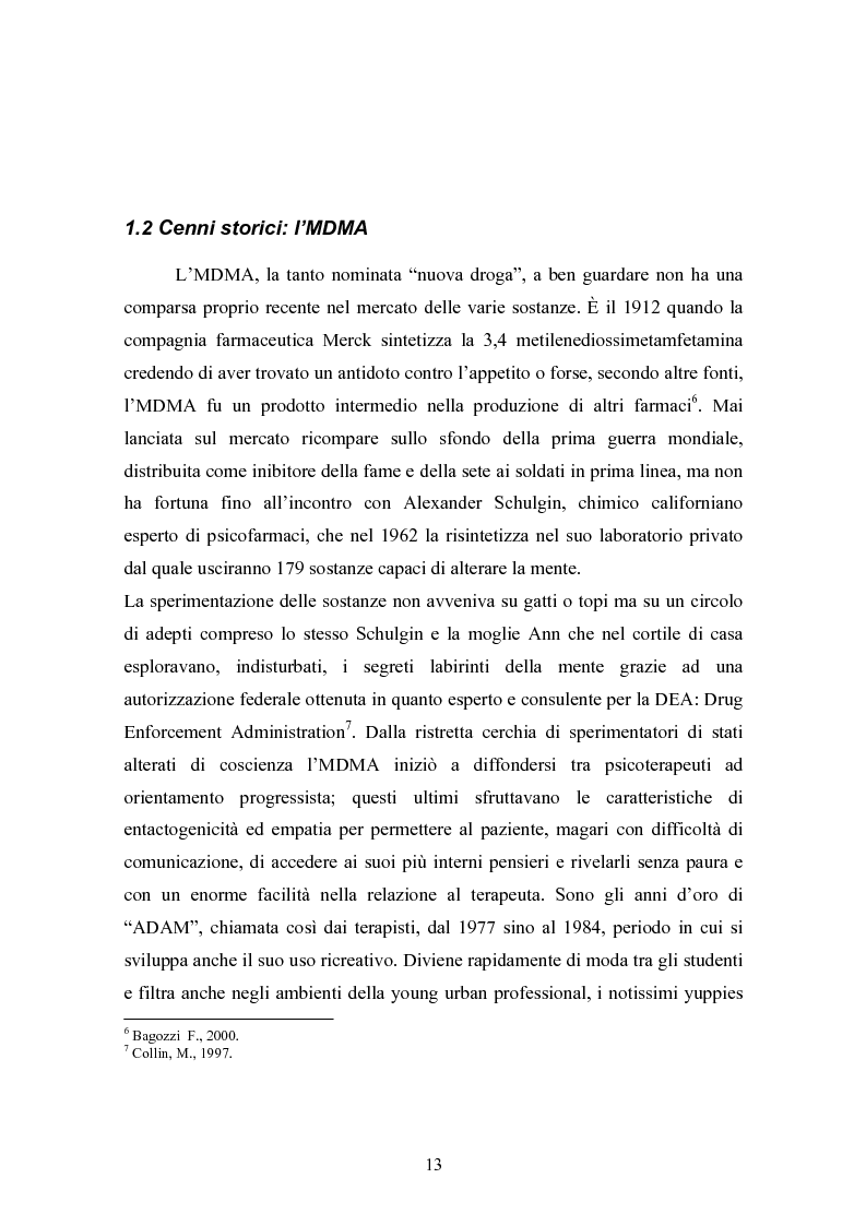 Anteprima della tesi: La strada come "setting variabile". Un progetto di intervento con tossicodipendenti attivi, Pagina 11