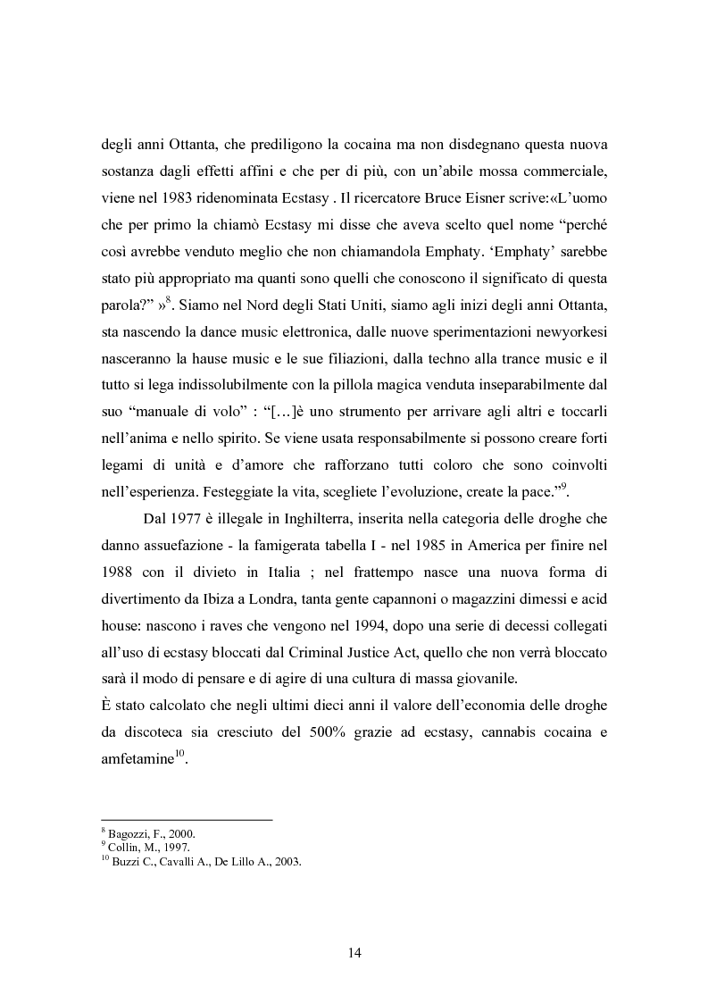 Anteprima della tesi: La strada come "setting variabile". Un progetto di intervento con tossicodipendenti attivi, Pagina 12