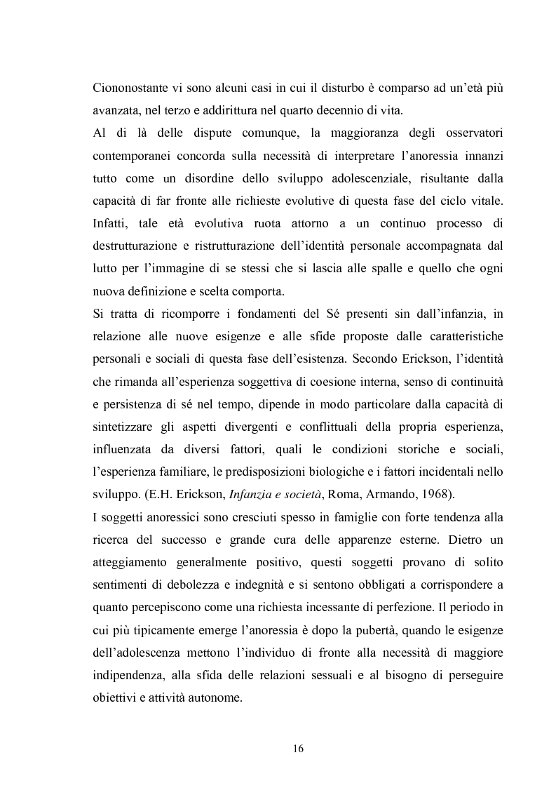 Anteprima della tesi: Il ruolo del padre nell'insorgenza del disturbo alimentare: anoressia e bulimia, Pagina 13