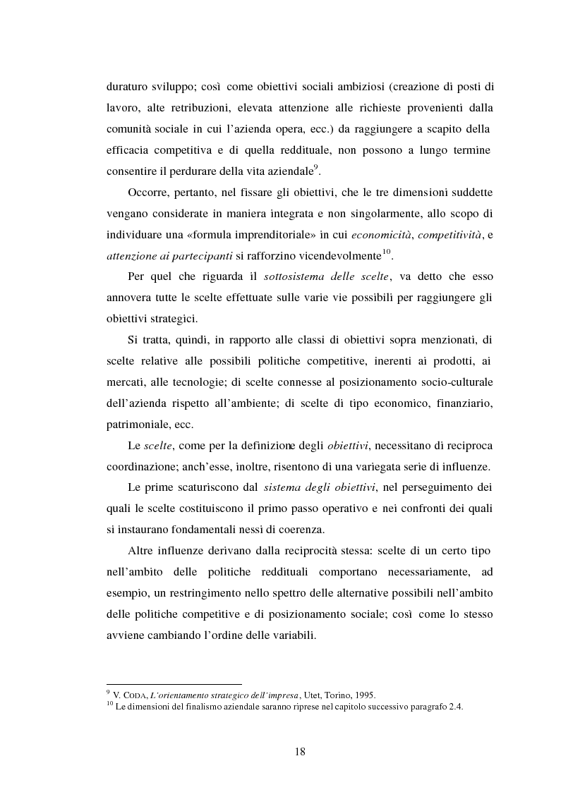 Anteprima della tesi: Crisi d'impresa. Processi degenerativi, strumenti di diagnosi e misure di prevenzione., Pagina 11