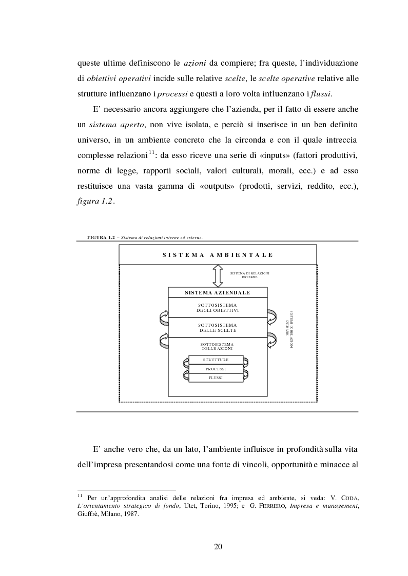 Anteprima della tesi: Crisi d'impresa. Processi degenerativi, strumenti di diagnosi e misure di prevenzione., Pagina 13