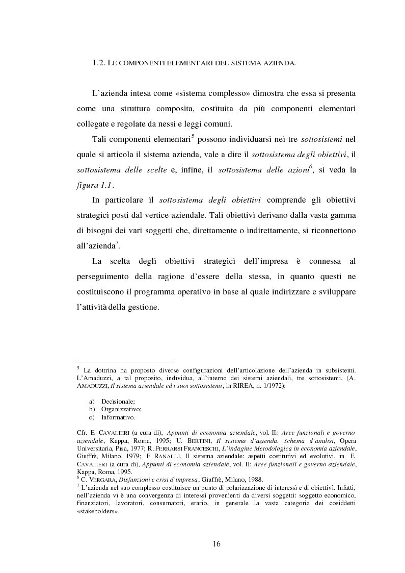 Anteprima della tesi: Crisi d'impresa. Processi degenerativi, strumenti di diagnosi e misure di prevenzione., Pagina 9