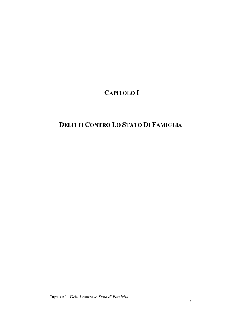 Anteprima della tesi: La dichiarazione di filiazione illegittima di nato da donna maritata in rapporto alla legge penale, Pagina 5