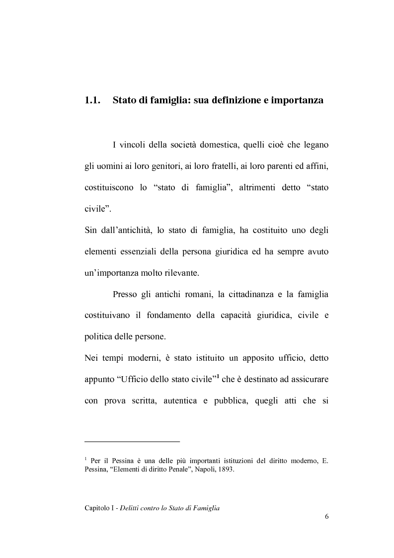Anteprima della tesi: La dichiarazione di filiazione illegittima di nato da donna maritata in rapporto alla legge penale, Pagina 6