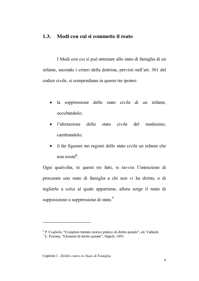 Anteprima della tesi: La dichiarazione di filiazione illegittima di nato da donna maritata in rapporto alla legge penale, Pagina 9