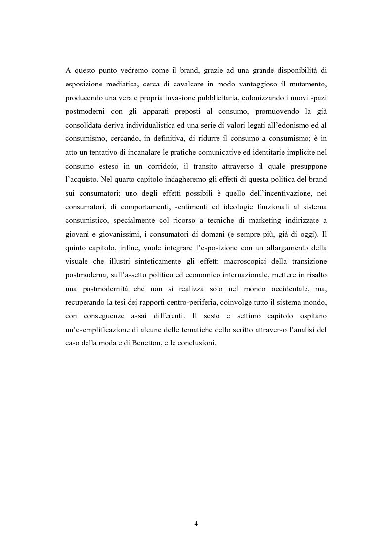Anteprima della tesi: La postmodernità consumista. Uno studio del mondo contemporaneo attraverso il concetto di consumo, dalla vita quotidiana alle dinamiche internazionali, Pagina 3