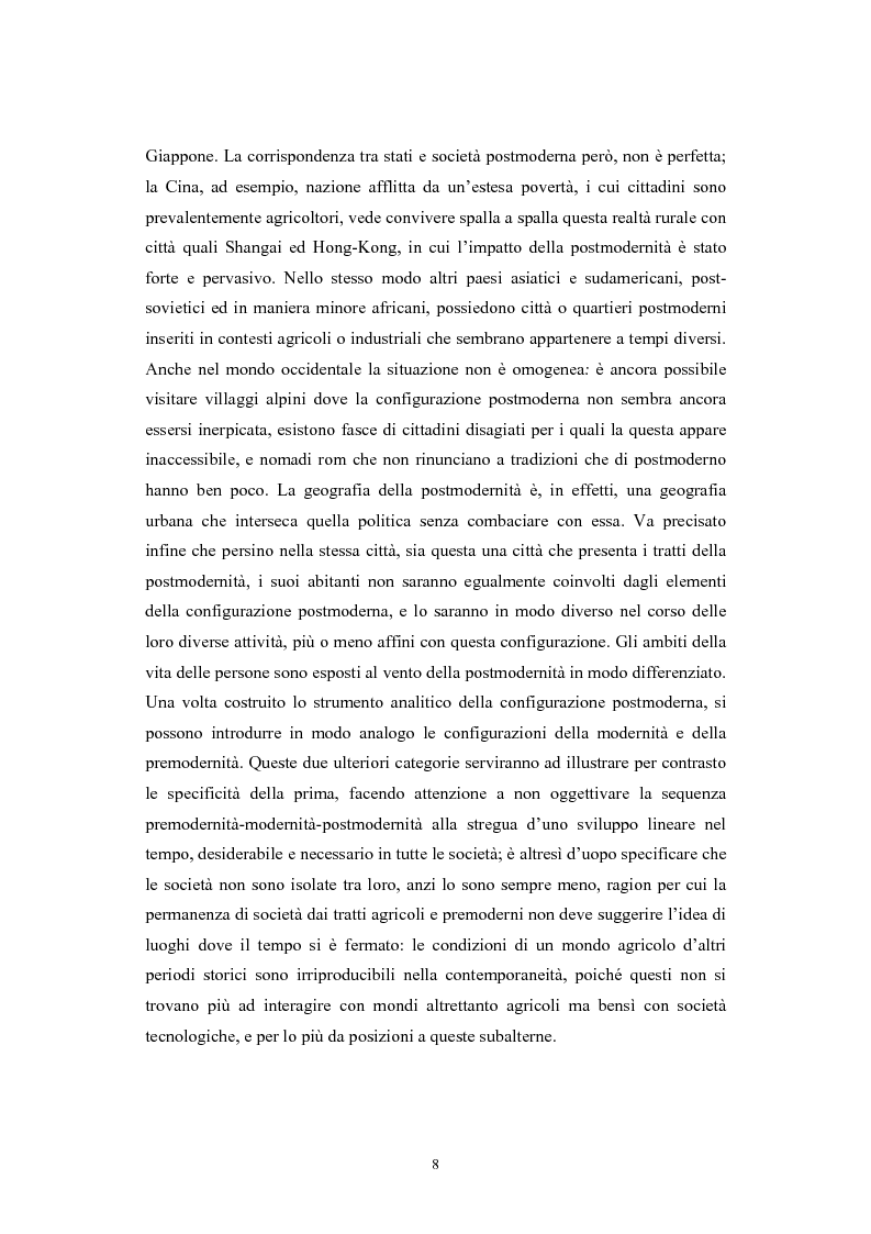 Anteprima della tesi: La postmodernità consumista. Uno studio del mondo contemporaneo attraverso il concetto di consumo, dalla vita quotidiana alle dinamiche internazionali, Pagina 7