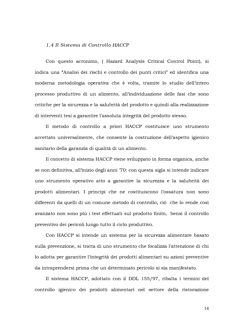 Anteprima della tesi: Customer Satisfaction nella ristorazione ospedaliera. Un'analisi al C.T.O. di Palermo, Pagina 10