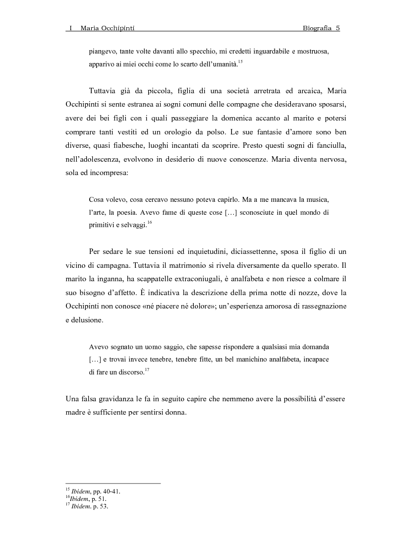 Anteprima della tesi: Maria Occhipinti: una ribelle del Novecento, Pagina 8