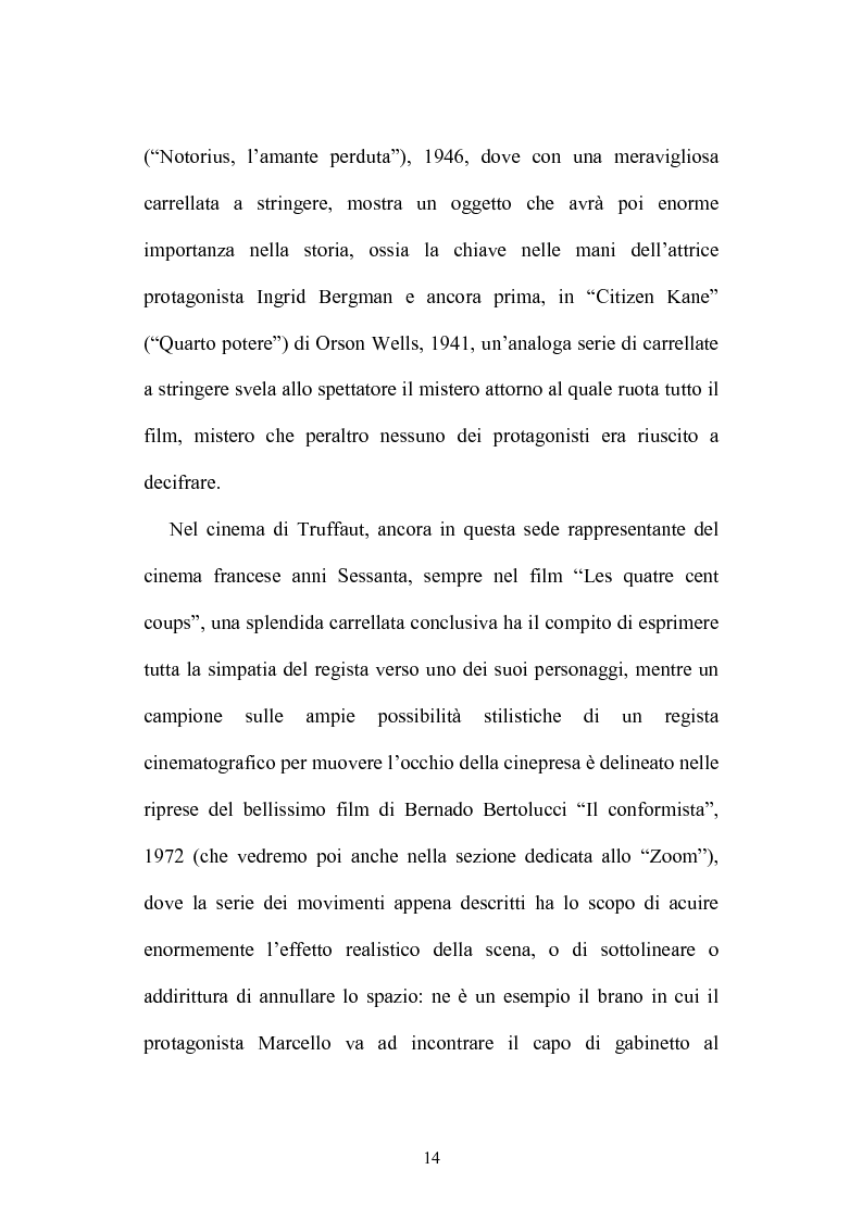 Anteprima della tesi: L'occhio che si muove - I movimenti di macchina nel cinema di Stanley Kubrick, Pagina 12